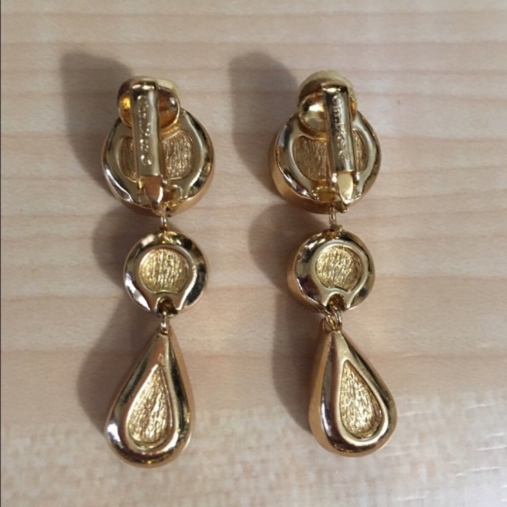 Christian Dior clip on earrings - Picture 2 of 4